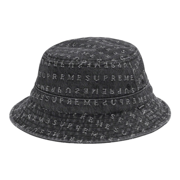 Supreme SS20 Week 16 Jacquard Logos Denim Crusher