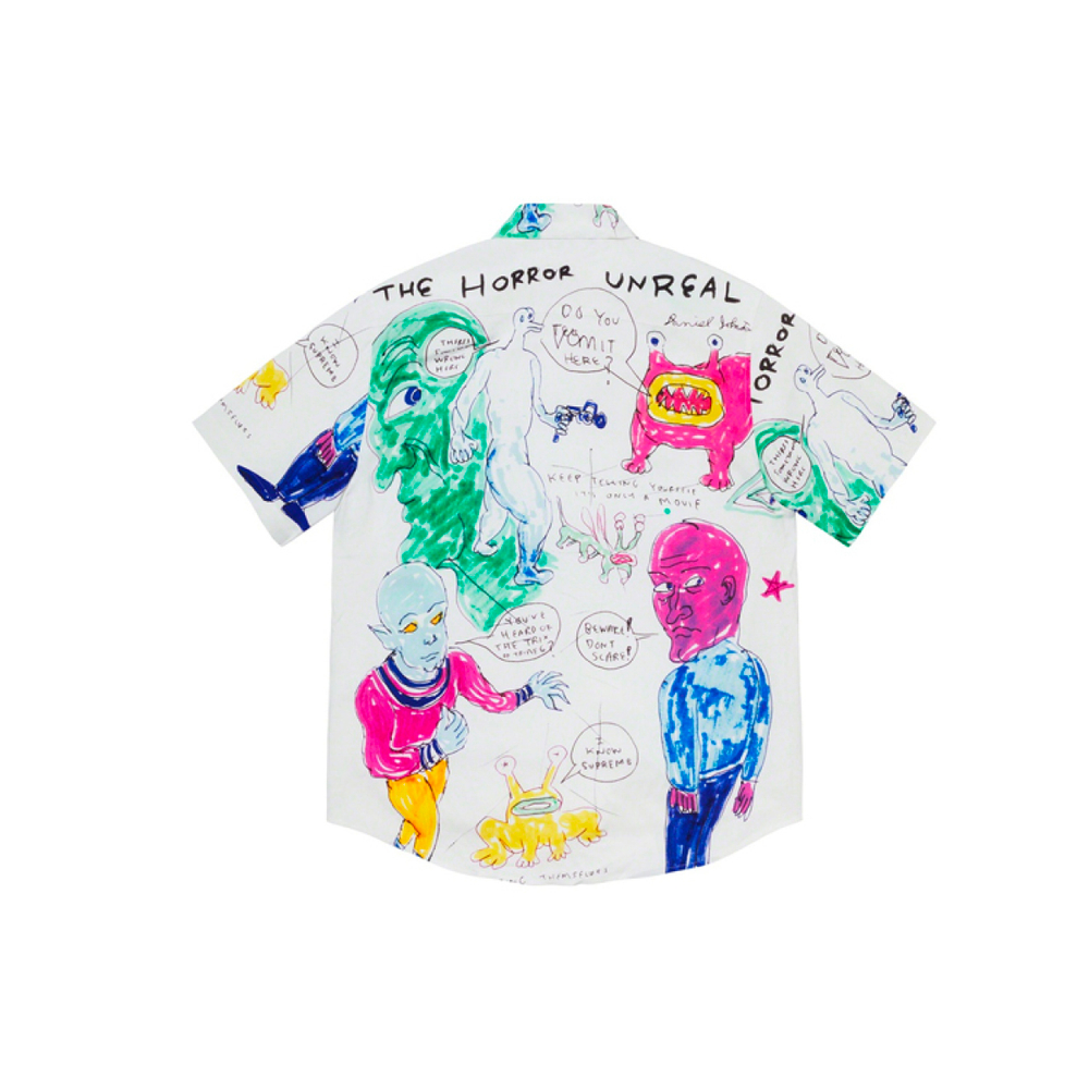 Supreme SS20 Week 12 x Daniel Johnston Rayon S/S Shirt