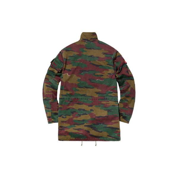 Supreme SS18 Infantry Jacket Jigsaw Camo