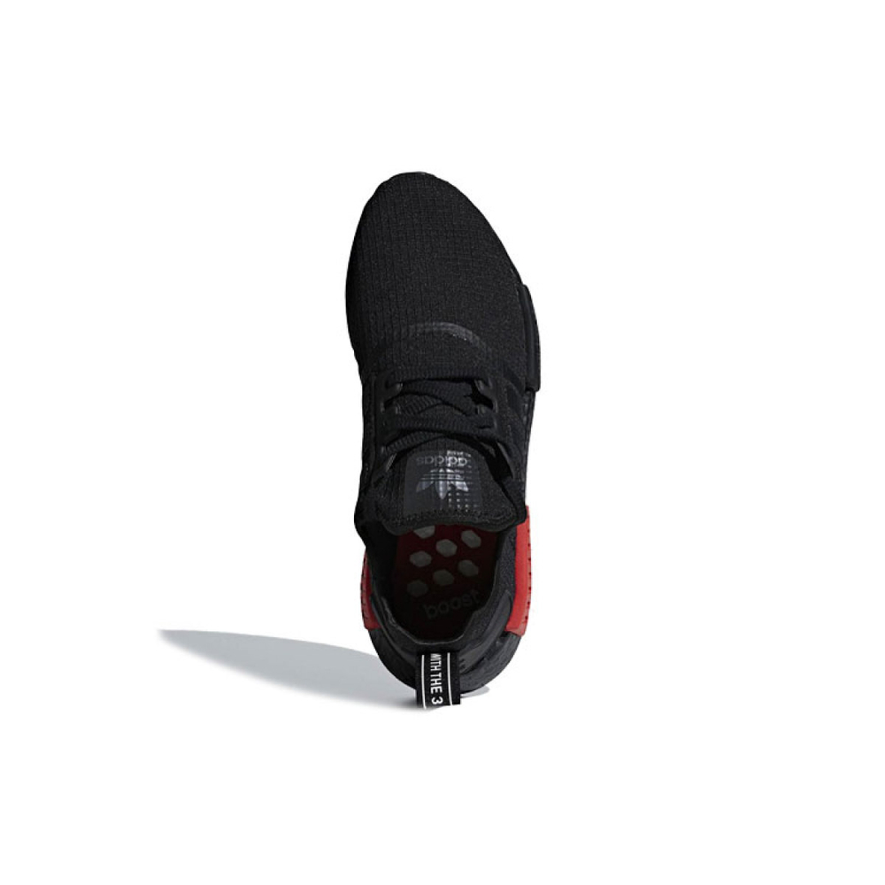 Adidas originals NMD_R1 Core Black Lush Red