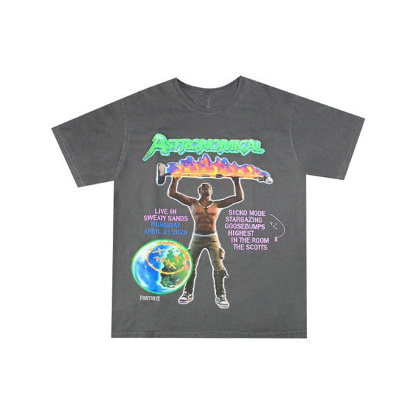 Travis Scott Cactus Jack Logo T
