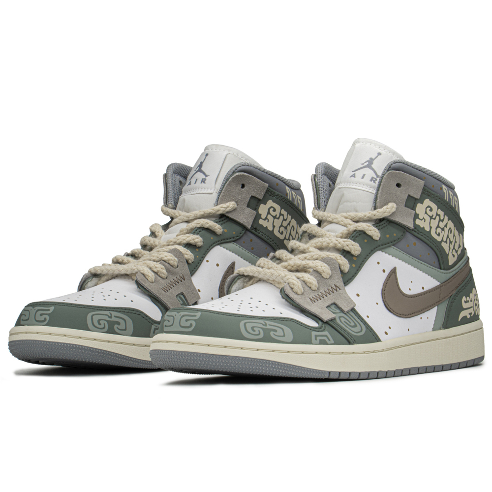 【 】 Jordan Air Jordan 1 Mid FZBB CNY