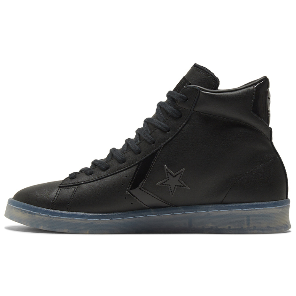 Converse Cons Pro Leather High"Black Ice Black Clear"