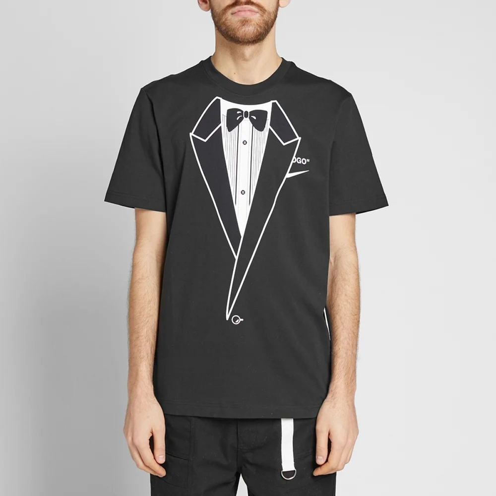 OFF-WHITE x Nike NRG A6 Tee Black logo T