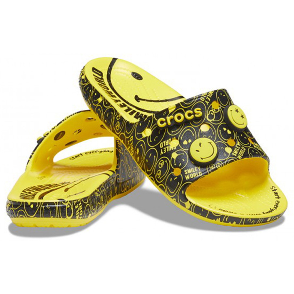 Smiley X Crocs Classic
