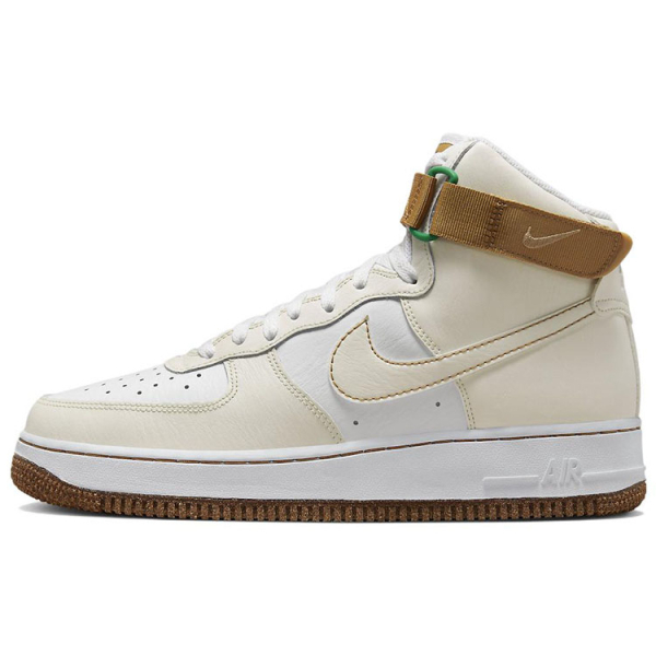 Nike Air Force 1 inspected by swoosh