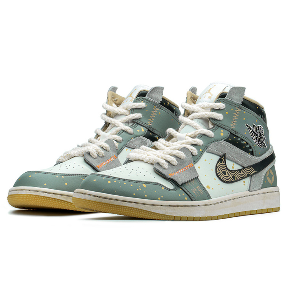 【 】 Jordan Air Jordan 1 Mid CNY