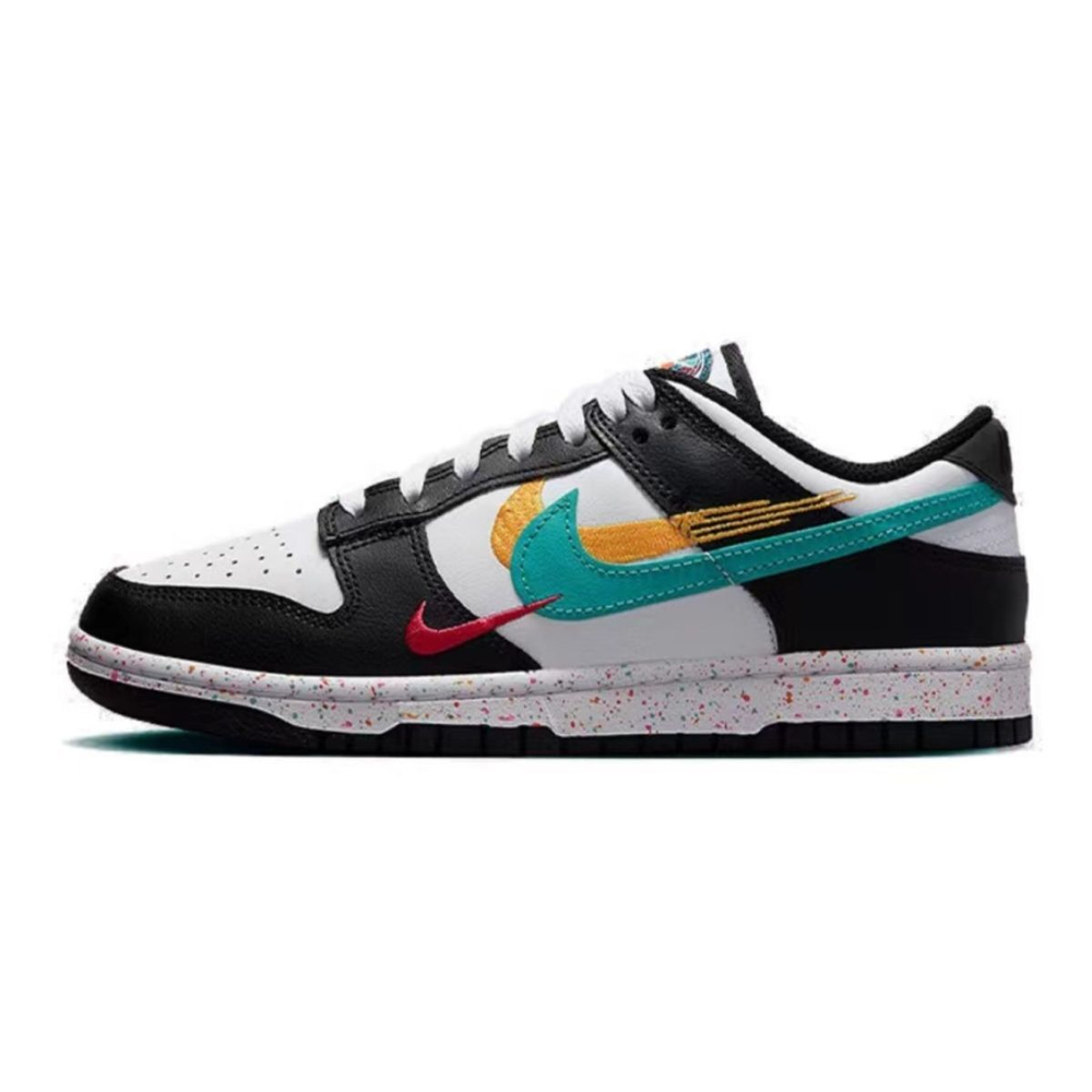 【 】 Nike Dunk Low Multi-Color Swoosh