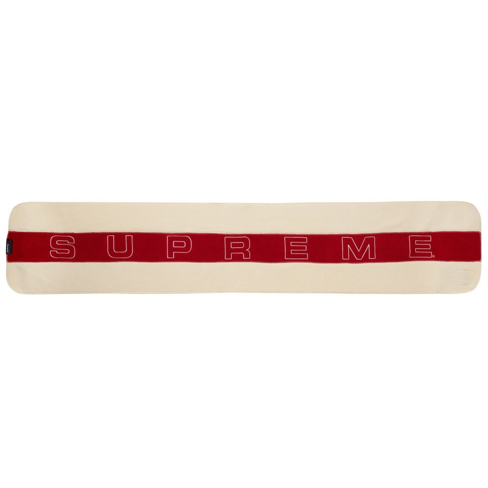 Supreme FW18 Polartec Scarf Natural