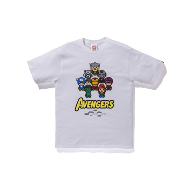 A BATHING APE Bape X Marvel Milo Avengers Tee T