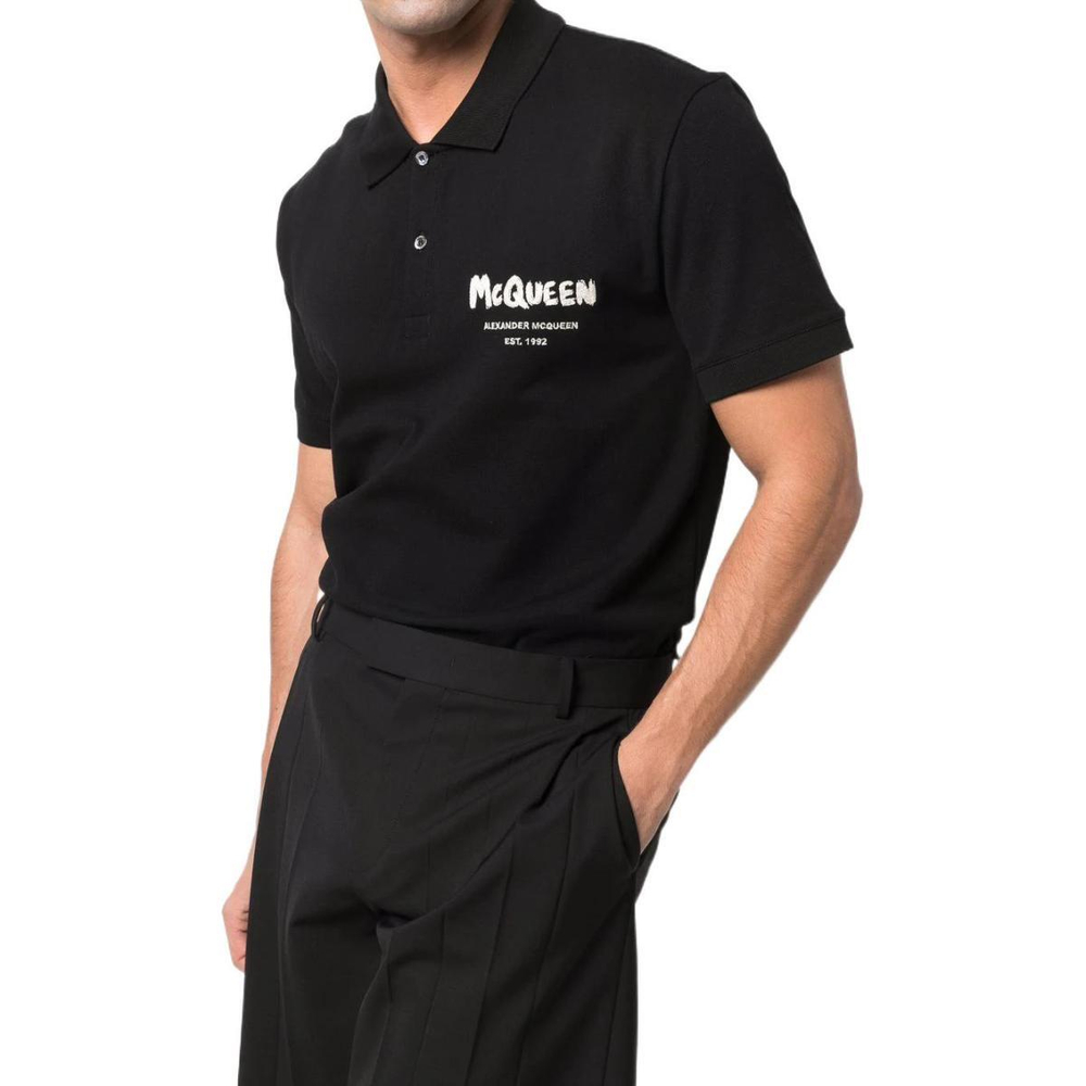 Alexander McQueen SS22 Logo Polo