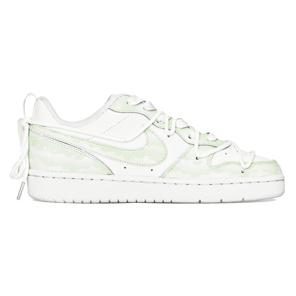 【 】 Nike Court Borough ABLOODING GS