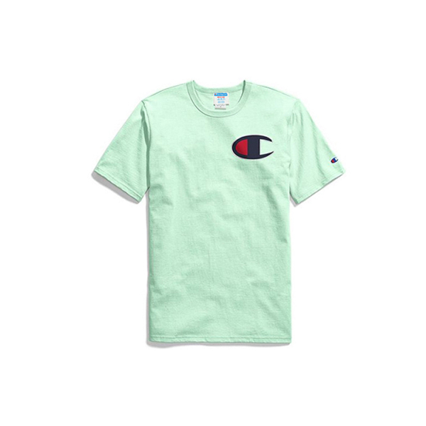 Champion Men’s JSY SS Tee c Logo T