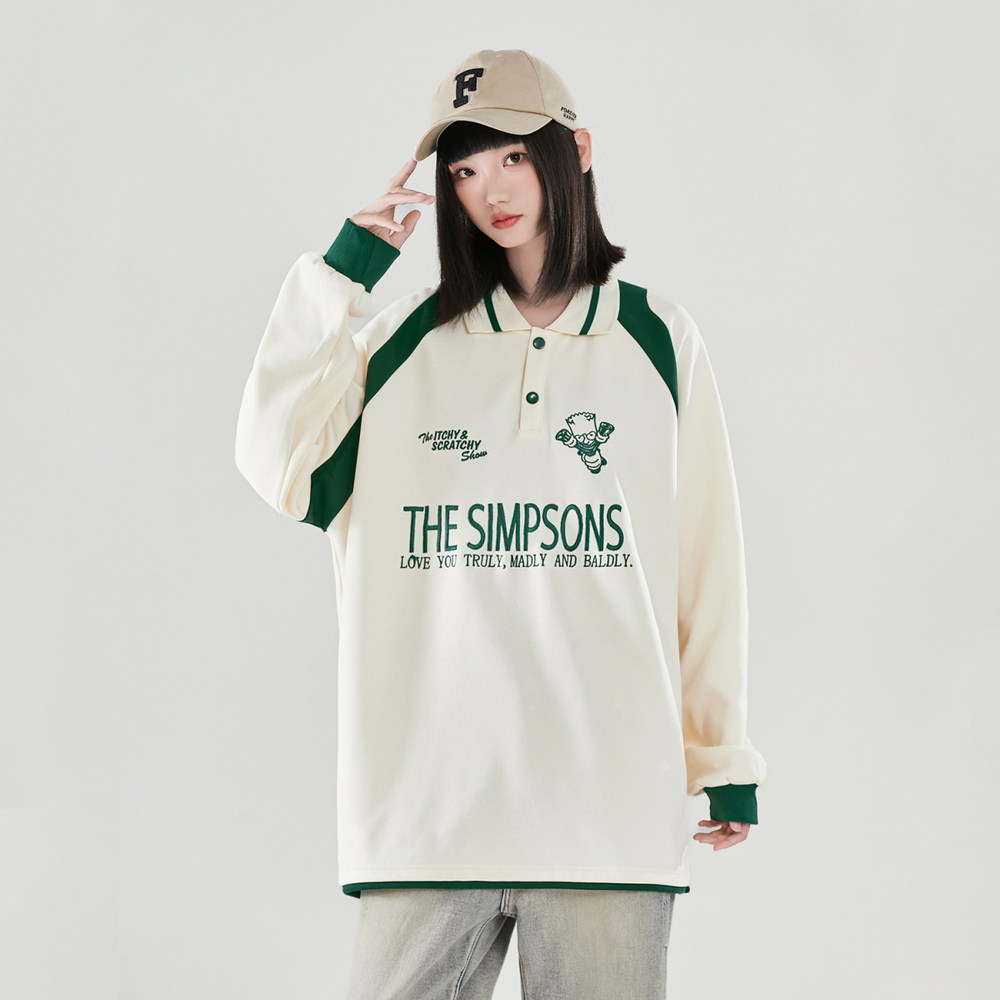 The Simpsons Logo Polo