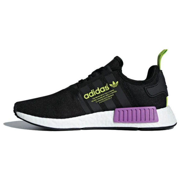 Adidas originals NMD_R1 Core Black Shock Purple