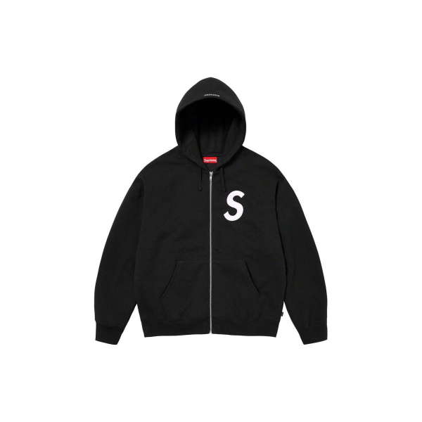 Supreme FW23 WEEK3 S LOGO ZIP UP HOODED SWEATSHIRT S Logo