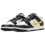 Nike Dunk Low "Black White Yellow"