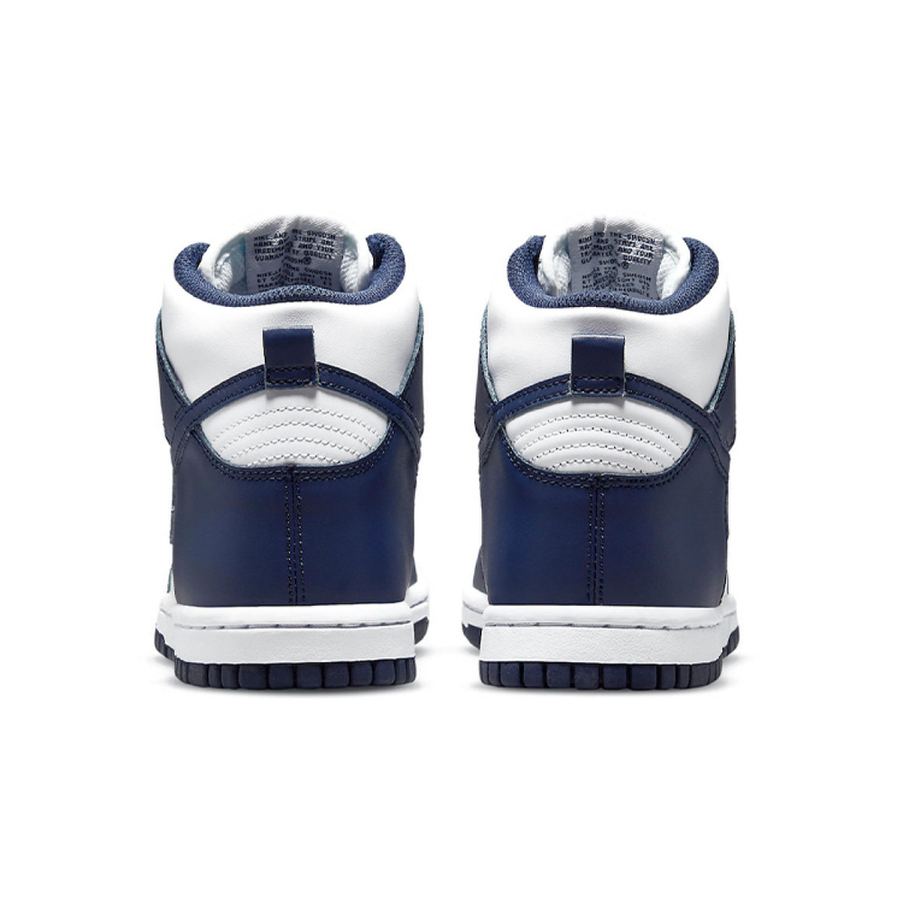 Nike Dunk High Navy Whit