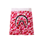 A BATHING APE Camo Shark Sweat Shorts