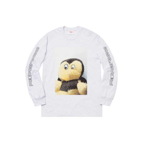 Supreme FW18 Mike Kelley AhhYouth! L/S Tee Ash Grey T
