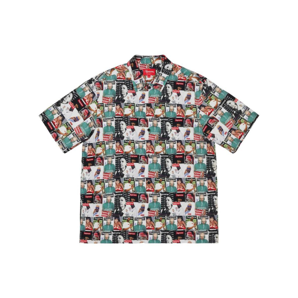 Supreme SS23 WEEK15 MAGAZINE SHIRT Logo