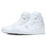 Jordan Air Jordan 1 Mid "Triple White"