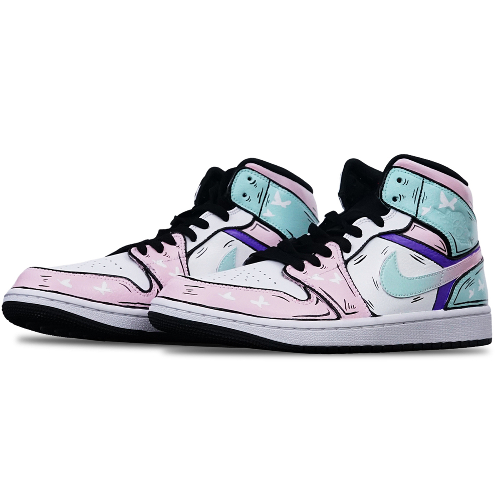 【 】 Jordan Air Jordan 1 Mid Island Green