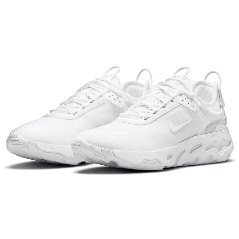 Nike React Live "Triple White"