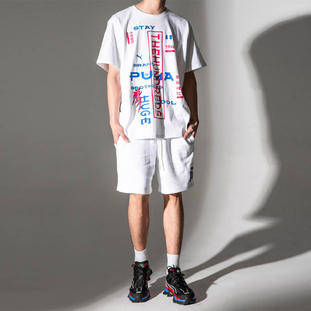 PUMA x The Hundreds Tee Logo T