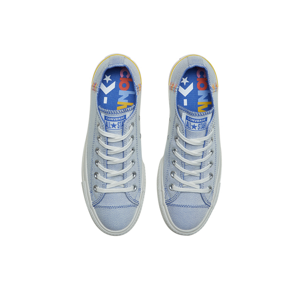Converse Chuck Taylor All Star Rainbow Platform Low Top