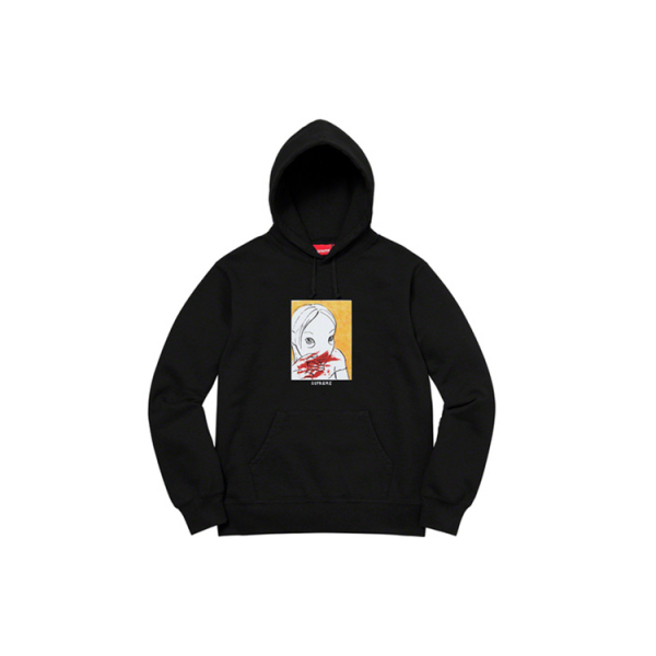 Supreme FW19 Week 3 Nose Bleed Hooded Sweatshirt