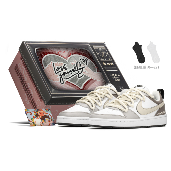 【 】 Nike Court Borough FZBB GS