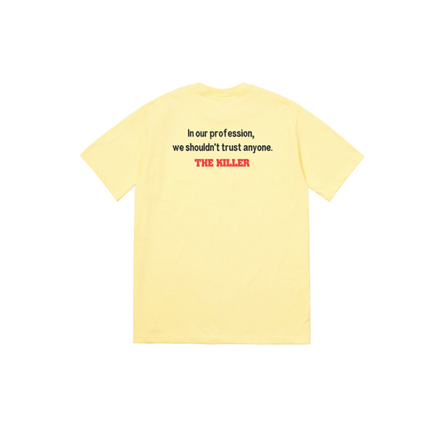 Supreme FW18 The Killer Trust Tee Pale Yellow T