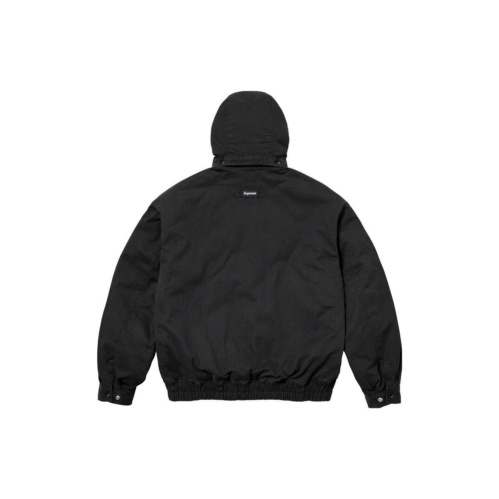 Supreme FW23 WEEK1 LEATHER COLLAR UTILITY JACKET