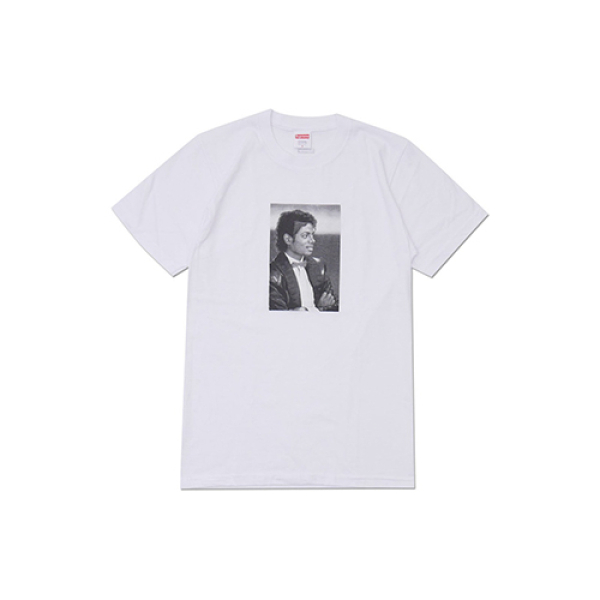 Supreme SS17 Michael Jackson Tee White T