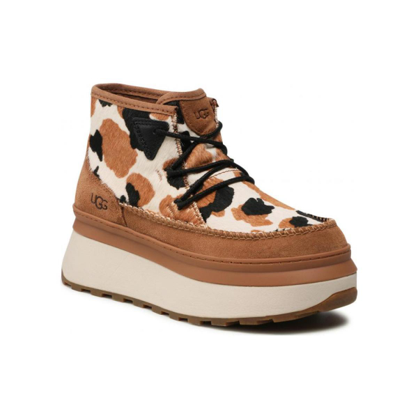 UGG Marin Bootie Cow Print