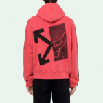 OFF-WHITE Splitted Arrows Oversized Hoodie