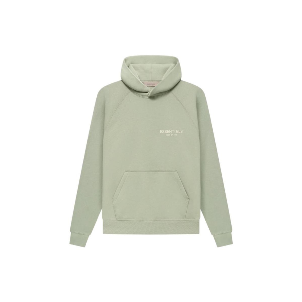 Fear of God Essentials SS22 Hoodie Seafoam Logo