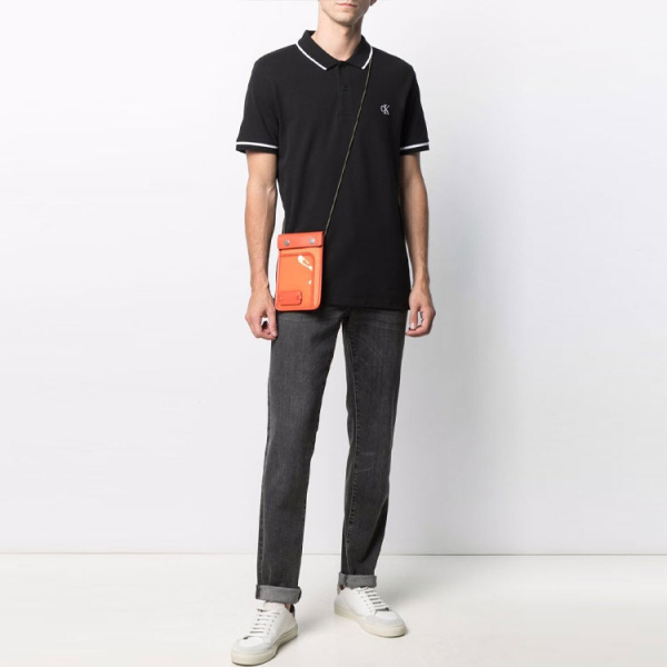 CALVIN KLEIN Logo Polo