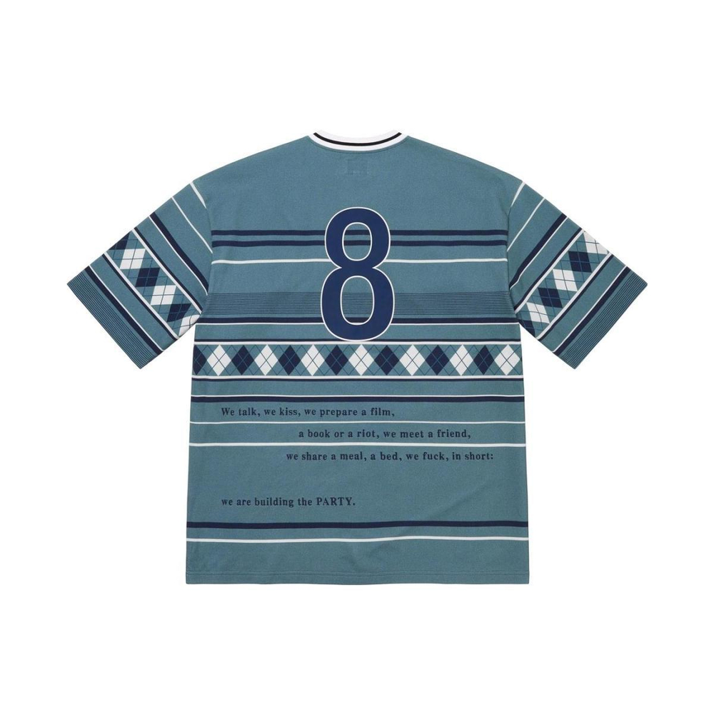 Supreme x BERNADETTE CORPORATION PIQUE SOCCER TOP