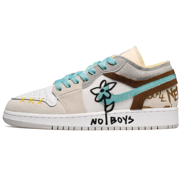 【 】 Jordan Air Jordan 1 Low CUS DESIGN No Boys