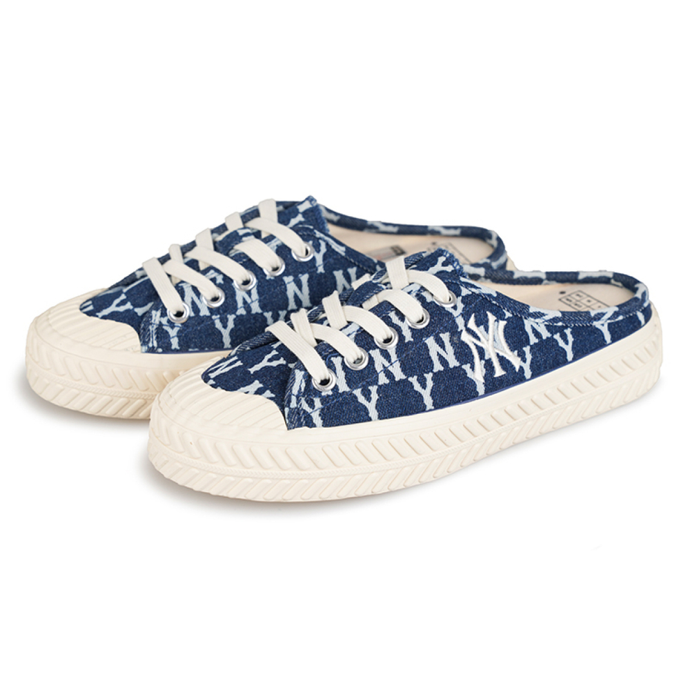 MLB Playball Mule Mono Denim