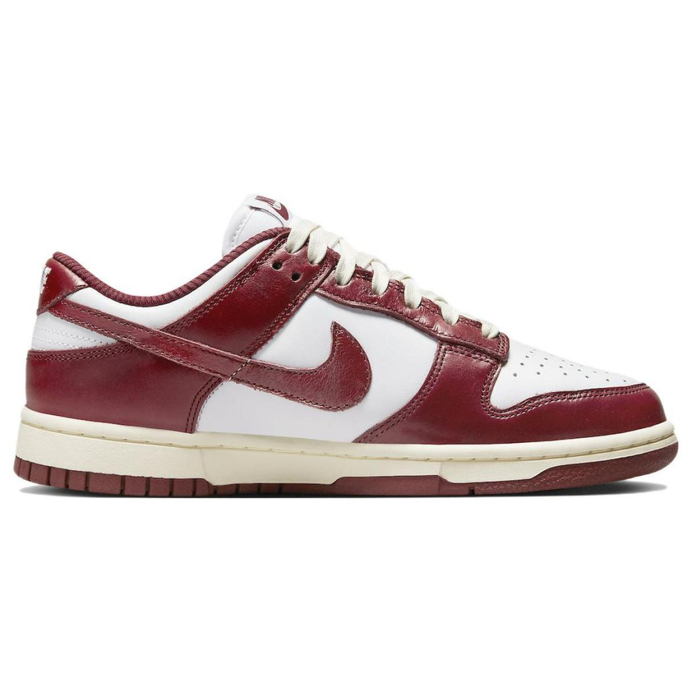 Nike Dunk Low PRM "Team Red"and White