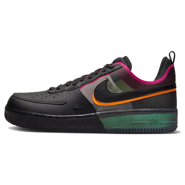 Nike Air Force 1 React Black Neon