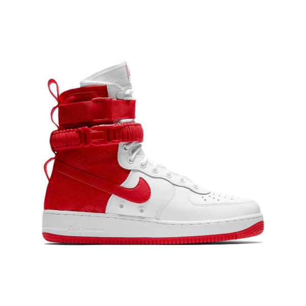 Nike Air Force 1 White University Red