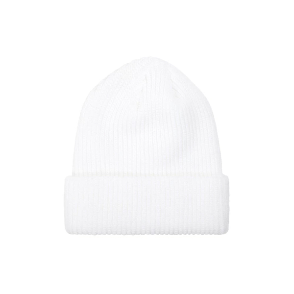 NOAH Nyc Core Logo Beanie White