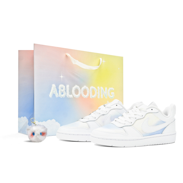 【 】 Nike Court Borough ABLOODING GS