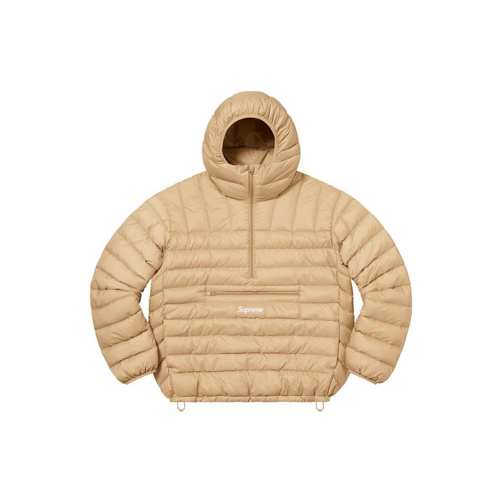 Supreme FW22 Week 6 Micro Down Half Zip Hooded Pullover