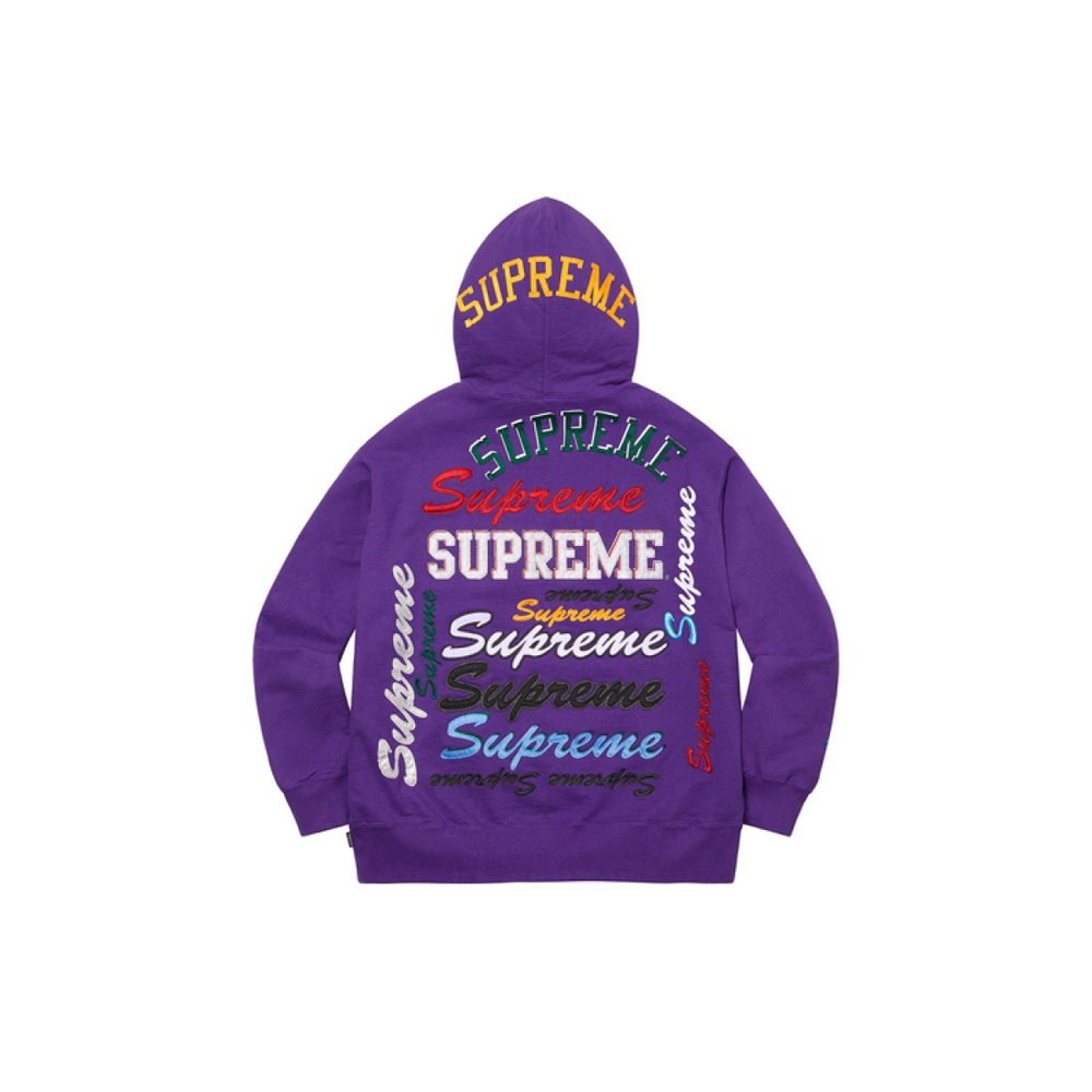 Supreme FW21 Week 1 Multi Logo Hooded Sweatshirt
