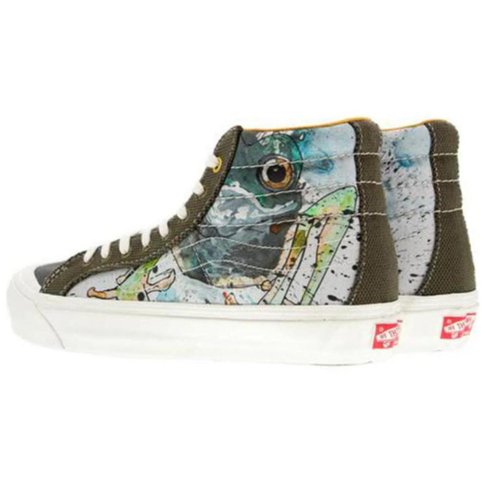 Ralph Steadman x Vans SK8 Vault Frog OG Hi